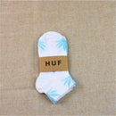 1 Pair Fashion Men Socks Cotton Weed Colorful Male Soft Breathable Short Ankle Socks Maple Leaf Casual Socks Sox Calcetines