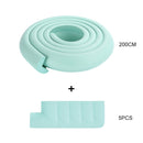 2M Soft Baby Safety Desk Table Edge Guard Strip Security L-Shaped Kids Protection Bumper Edge Angle Home Anti-collision Strip