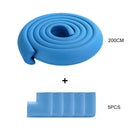 2M Soft Baby Safety Desk Table Edge Guard Strip Security L-Shaped Kids Protection Bumper Edge Angle Home Anti-collision Strip