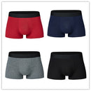 4 pcs/lot Large Loose men underwear Male Panties Cotton UnderPants Men Boxers Big Yards Men's Panties Plus Size 4XL 5XL 6XL