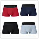 4 pcs/lot Large Loose men underwear Male Panties Cotton UnderPants Men Boxers Big Yards Men's Panties Plus Size 4XL 5XL 6XL