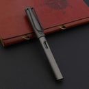 2020 Frosted Black 870 Green Dark Grey Fountain Pen EF/F Nib Big Clip Plastic Ink Pens Stationery School Office Supplies