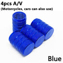 4Pcs Bike Wheel Tire Covered Car Motorcycle Truck Universal Tube Tyre Bicycle AV SV American AIR Valve Cap Dustproof 10 Colors