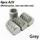 4Pcs Bike Wheel Tire Covered Car Motorcycle Truck Universal Tube Tyre Bicycle AV SV American AIR Valve Cap Dustproof 10 Colors
