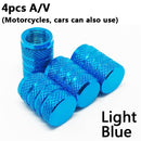 4Pcs Bike Wheel Tire Covered Car Motorcycle Truck Universal Tube Tyre Bicycle AV SV American AIR Valve Cap Dustproof 10 Colors