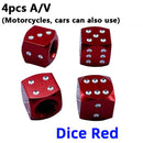 4Pcs Bike Wheel Tire Covered Car Motorcycle Truck Universal Tube Tyre Bicycle AV SV American AIR Valve Cap Dustproof 10 Colors