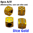 4Pcs Bike Wheel Tire Covered Car Motorcycle Truck Universal Tube Tyre Bicycle AV SV American AIR Valve Cap Dustproof 10 Colors
