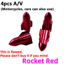 4Pcs Bike Wheel Tire Covered Car Motorcycle Truck Universal Tube Tyre Bicycle AV SV American AIR Valve Cap Dustproof 10 Colors