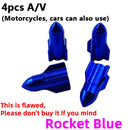 4Pcs Bike Wheel Tire Covered Car Motorcycle Truck Universal Tube Tyre Bicycle AV SV American AIR Valve Cap Dustproof 10 Colors