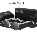 2021 Aviation Polarized Lady Sunglasses Cat Eye Fashion Women Sun Glasses luxury Woman Female Brand New oculos de sol