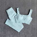 Women's Sportswear Fitness Yoga Sets High Waist Sports Leggings Sports Bra Gym Clothing Workout Set Sport Suit