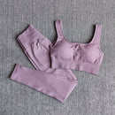 Women's Sportswear Fitness Yoga Sets High Waist Sports Leggings Sports Bra Gym Clothing Workout Set Sport Suit