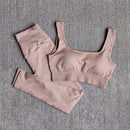 Women's Sportswear Fitness Yoga Sets High Waist Sports Leggings Sports Bra Gym Clothing Workout Set Sport Suit