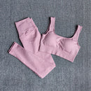 Women's Sportswear Fitness Yoga Sets High Waist Sports Leggings Sports Bra Gym Clothing Workout Set Sport Suit