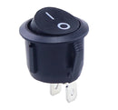 1pc Red Black White ON/OFF Round Rocker Toggle Switch 6A/250VAC 10A 125VAC Power switch cap with Plastic Push Button Switch 2PIN