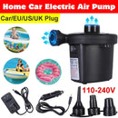 2020 New Electric Air Pump Potable Inflatable Compressor For Mattress Swimming Pool Fast Air Filling Inflator Blower 3 Nozzles