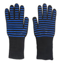 BBQ Gloves High Temperature Resistance Oven Mitts 500 800 Degrees Fireproof Barbecue Heat Insulation Microwave Oven Gloves