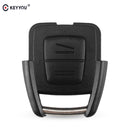 KEYYOU 2 Buttons Remote Car Key Shell for Vauxhall Opel Astra Zafira Omega Vectra No Chip Uncut Blade Car Key Case Fob Car Cover