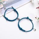 2pcs Couple Magnet Attract Each Other Creative Personality Couple Bracelet Men and Women Charm Girl Bracelet Jewelry Lover Gift
