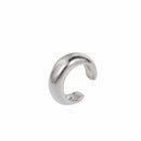 2pcs Fashion Gold Simple Cross Clip Earrings For Women Girls Cute Pearl Cubic Zirconia Ear Cuff Clip Without Piercing Jewerly