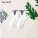 Comfortable Cotton Socks Stylish Casual Breathable Short Blend elastic Warm Wear Resistant lady thermal  invierno mujer cute