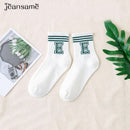 Comfortable Cotton Socks Stylish Casual Breathable Short Blend elastic Warm Wear Resistant lady thermal  invierno mujer cute