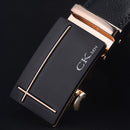 Brand Genuine Leather Belt Man Men's Belt Cow Man Designer Belts Fashion Automatic Buckle Belts For Men Leather Designer