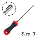 1-4pcs Carp Fishing Boilie Bait Drill Baiting Needle Gate Needle Pellet Hair Rigs Splicing Making Tools Rigs Loading Accessories