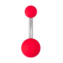1-10PCs Colorful Acrylic Belly Bars Pircing Navel Ring Stud Women Piercing Belly Button Surgical Steel Post Sexy Piercings 14G