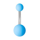 1-10PCs Colorful Acrylic Belly Bars Pircing Navel Ring Stud Women Piercing Belly Button Surgical Steel Post Sexy Piercings 14G