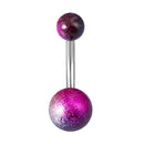1-10PCs Colorful Acrylic Belly Bars Pircing Navel Ring Stud Women Piercing Belly Button Surgical Steel Post Sexy Piercings 14G
