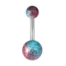 1-10PCs Colorful Acrylic Belly Bars Pircing Navel Ring Stud Women Piercing Belly Button Surgical Steel Post Sexy Piercings 14G
