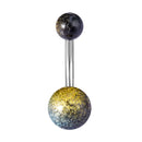 1-10PCs Colorful Acrylic Belly Bars Pircing Navel Ring Stud Women Piercing Belly Button Surgical Steel Post Sexy Piercings 14G