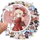 10/30/50Pcs Genshin Impact Hot Game Stickers Funny Waterproof Skateboard Luggage Guitar Laptop Cartoon Graffiti Sticker Kids Toy