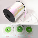 Ynaayu 10M 20M 30M Laser Ribbon New Satin Ribbons Wedding Birthday Party Decorative For Balloons Gift Bag Cake Packing