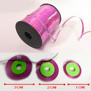 Ynaayu 10M 20M 30M Laser Ribbon New Satin Ribbons Wedding Birthday Party Decorative For Balloons Gift Bag Cake Packing