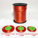Ynaayu 10M 20M 30M Laser Ribbon New Satin Ribbons Wedding Birthday Party Decorative For Balloons Gift Bag Cake Packing