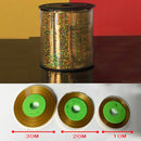 Ynaayu 10M 20M 30M Laser Ribbon New Satin Ribbons Wedding Birthday Party Decorative For Balloons Gift Bag Cake Packing