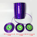 Ynaayu 10M 20M 30M Laser Ribbon New Satin Ribbons Wedding Birthday Party Decorative For Balloons Gift Bag Cake Packing