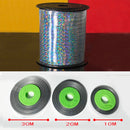 Ynaayu 10M 20M 30M Laser Ribbon New Satin Ribbons Wedding Birthday Party Decorative For Balloons Gift Bag Cake Packing