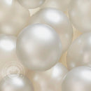 20pcs/set Gold White Balloons Party Theme Latex Baloon Garland Decoration Hawaiian Ballon Suit Boy's Birthday Wedding Decor Toy