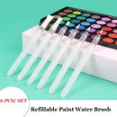 1/3/6 PCS Refillable Paint Brush Water Color Brush Soft Watercolor Brush Ink Pen for Painting Calligraph Drawing Art Supplies