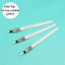 1/3/6 PCS Refillable Paint Brush Water Color Brush Soft Watercolor Brush Ink Pen for Painting Calligraph Drawing Art Supplies