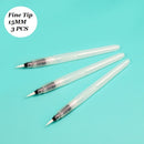1/3/6 PCS Refillable Paint Brush Water Color Brush Soft Watercolor Brush Ink Pen for Painting Calligraph Drawing Art Supplies