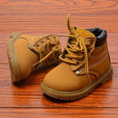 2021 Winter Children's Boots Girls Boys Plush Martin Boots Casual Warm Ankle Shoes Kids Fashion Sneakers Baby Snow Boots