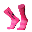 New Style FS Football Socks Round Silicone Suction Cup Grip Anti Slip Soccer Socks Sports Men Women Baseball Rugby Socks