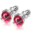 1 Pair Magnetic Slimming Earrings Lose Weight Body Relaxation Massage Slim Ear Studs Patch Health Jewelry Girls Women Best Gift