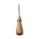 3 size A4mm A6mm A8mm Practical Leather Craft Edge Beveler Skiving Beveling Knife DIY Cutting Hand Craft Tool with Wood Handle