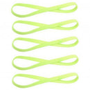 5Pcs Candy Color Women Men Yoga Hair Bands Sports Headband Non-slip Running Elastic Rubber Sweatband Football Hair Accessories