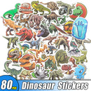 10/80 Pcs Universe Outer Space Stickers UFO Alien Astronaut for Laptop Skateboard Computer Guitar Kids Cartoon Sticker Decal Toy